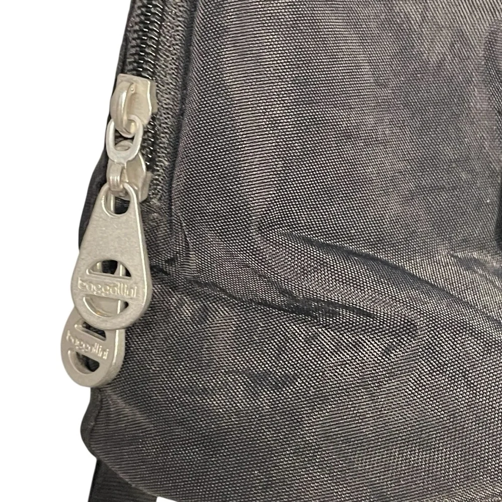 Baggallini Dallas Black Nylon Convertible Strap Small Travel Backpack